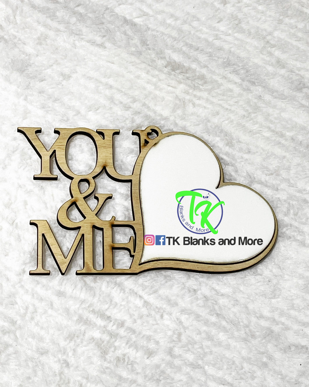 You and Me Ornament