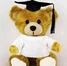 Load image into Gallery viewer, Graduation Bear with T-shirt (additional Tshirts can be purchased)
