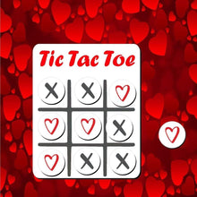 Load image into Gallery viewer, Tic Tac Toe board and chips

