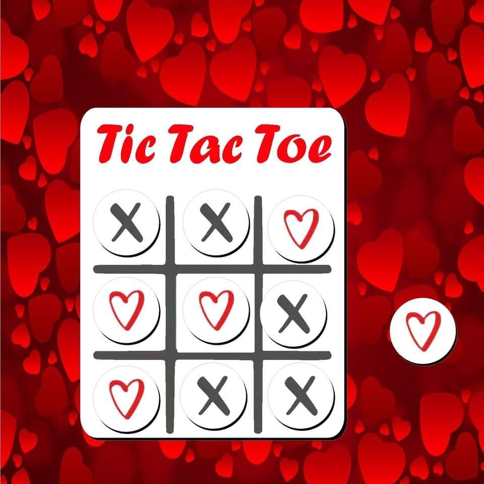 Tic Tac Toe board and chips