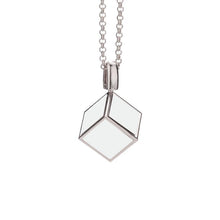 Load image into Gallery viewer, Cube Necklace w/ chain
