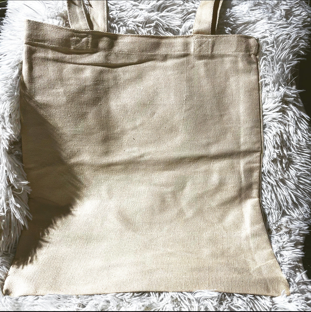 Natural Canvas Tote (non-sublimation)